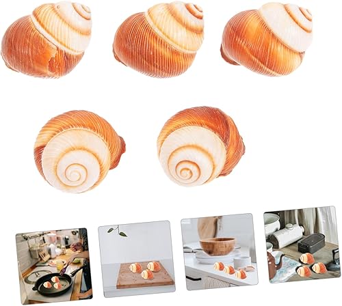 HAPINARY 10 Pièces Coquilles D'Escargot De Qualité Alimentaire Coquilles D'Escargot Plat D'Escargot Assiette D'Escargot Coquilles D'Escargot Grand Escargot Petites Coquilles D'Escargot - Nail Gallerys