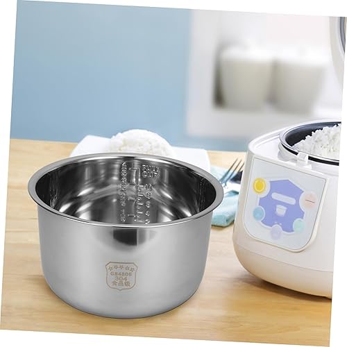 Ifundom Revêtement Intérieur De Rechange Pour Cuiseur À Riz 5 L En Acier Inoxydable - Nail Gallerys