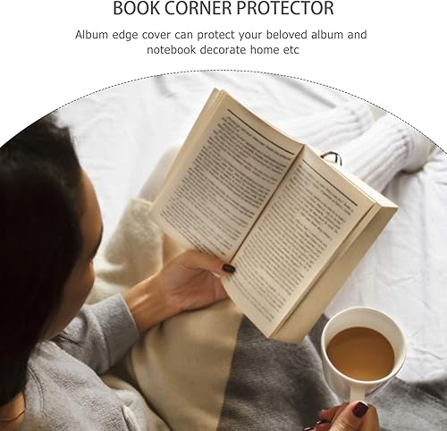 VOSAREA d'or De Fer Coin Protecteurs Garde Bord Couverture Meubles en Métal Décoratif Couverture Pad pour Bureau Bijoux Cas Boîte Livre Scrapbooking Albums Menus 20 Pièces - Nail Gallerys