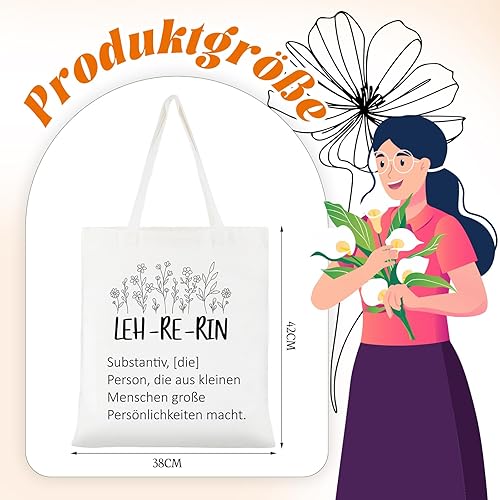 Otuuz Cadeau de Remerciement pour Professeur Cadeau de Meilleur Professeur Sac d'Éducateur Sac de Professeur avec Dicton Cadeaux d'Adieu pour Enseignants Cadeau d'Adieu pour Enseignant - Nail Gallerys