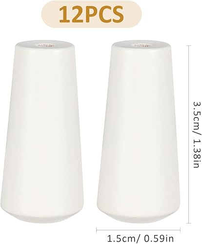 IMIKEYA 12 Pièces Stores Romains Boutons de Corde à Tirer Boutons en Bois Suspendus pour Fenêtre Cordon Aveugle - Cordon de Serrage pour Rideau Glands Pendentifs Accessoires - Facile à Installer - Nail Gallerys