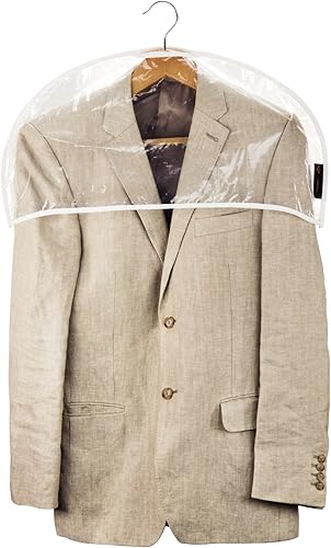 Hangerworld Lot de 15 Housses Couvre-épaules Transparentes - Nail Gallerys