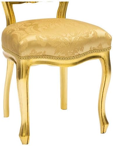 MAXIOCCASIONI Chaise musicienne baroque or - Nail Gallerys