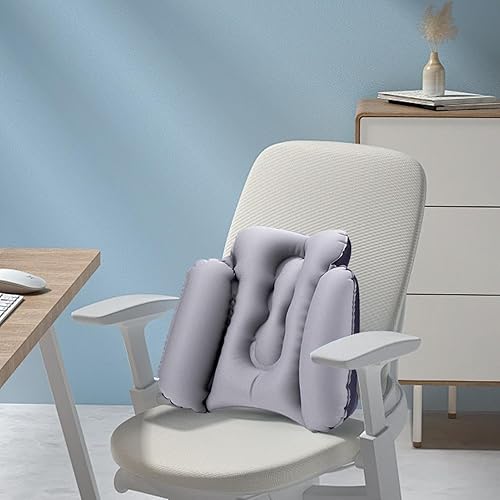 Generico Inflatable Lumbar Support Cushion, Blow Up Pillow For Lumbar Support, Lightweight Car Seat Lumbar Pillow, Lower Back Cushion, Car Seat Support Cushion, Inflatable Lower Back Pillow, Lumbar - Nail Gallerys