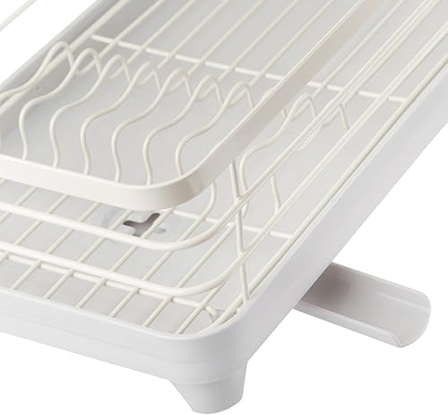 KASANOVA Égouttoir à vaisselle 40 x 23 x 14,3 cm Blanc - Nail Gallerys