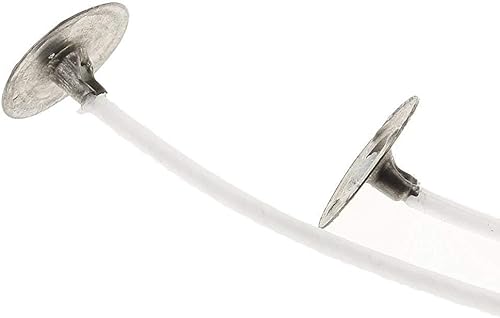 TuDu Lot de 50 mèches en coton naturel pour la fabrication de bougies - 15 cm - Nail Gallerys