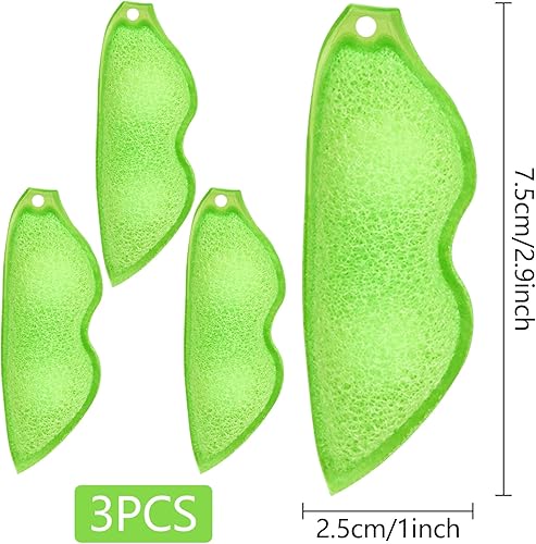 3 Pcs Brosse Bouteille, Brosse éponge de Cuisine à Pois, Magic Beans Bottle Cleaning Sponge, Brosse de Nettoyage de Bouteilles pour Bouteilles en Verre de Différents Calibres et Tailles - Nail Gallerys