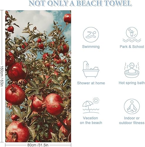 NQLYUT Serviette de plage surdimensionnée, serviette de piscine à séchage rapide pour adultes, 80 x 160 cm, motif gorille sur le sol, serviettes de plage anti-sable, légères pour voyage, camping - Nail Gallerys