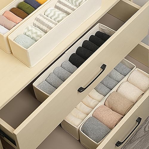 40 x 10 x 10 cm Paniers de rangement étroits en tissu en polyester Petits paniers pour organiser Gain de place Boîtes de rangement pliables en tissu Boîtes de rangement étroites, plus durables, plus - Nail Gallerys