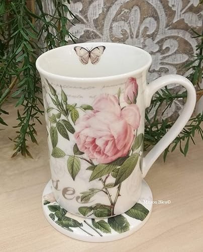 COFFRET TISANIERE EN PORCELAIN AVEC FITRE INOX JARDIN BOTANIQUE - Nail Gallerys