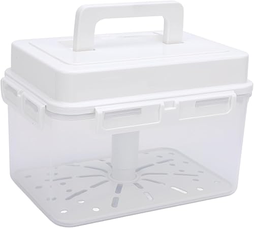 Récipient de Fermentation de Kimchi, Récipient de Kimchi en PP de Bonne étanchéité, Grande capacité pour Usage Domestique (5L) - Nail Gallerys