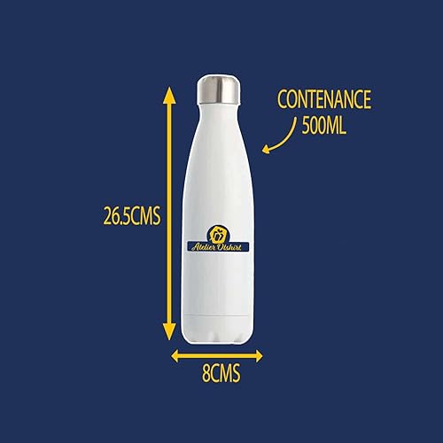 Bouteille Isotherme Jouer du Saxophone et Ignorer le Monde | Gourde | Idée Cadeau Musicien Humour Instrument Musique Original Drôle Mélodie Artiste - Nail Gallerys