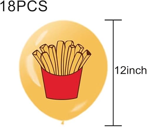 Casiler Ballons À Motif Sushi, 18 Pièces, Ballons À Thème Alimentaire, Fournitures De Fête Amusantes, Décoration pour Anniversaire, Réception-Cadeau pour Bébé, Remise De Diplôme - Nail Gallerys