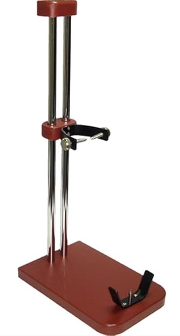 BALSAT | Support à jambon vertical en polyéthylène en fibre alimentaire, 320 x 200 x 25 mm, disponible en marron, rouge, noir et blanc (marron) - Nail Gallerys