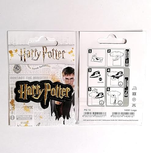 Logo Harry Potter © - Patch à Appliquer/Fer à Repasser/Applique/Patchs - Nail Gallerys
