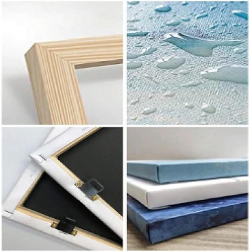 lianyibo Affiche d'exposition d'art abstrait japonais Yayoi Kusama Mountain, peintures sur toile, décoration murale, 70 x 100 cm, sans cadre - Nail Gallerys