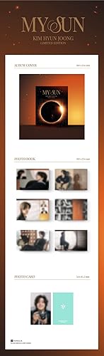 Genie Music Kim Hyun Joong - My Sun Limited Edition CD - Nail Gallerys