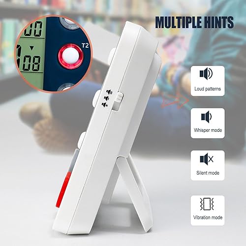 Timer numérique Triple Kitchen - Chronomètre de la minuterie de la Cuisine, Horloge à rebours de synchronisation | 3 canaux Magnétique Compte-Compte Timer, d'alarme de Volume Fort pour la Douche - Nail Gallerys