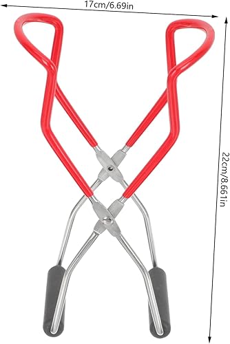 OUNONA 1 Ensemble ensemble d'outils de cuisine pots de confiture avec couvercles lait pour trousse bocaux ustensiles de cuisine fournitures de mise en conserve pp rouge - Nail Gallerys