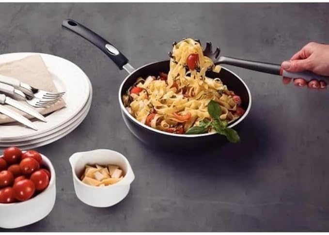 Tramontina - Cuillère à pâtes Verano. Plastique et nylon rouge. - Nail Gallerys