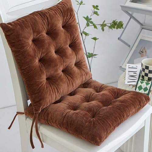 Hixingo Lot de 4 Galette de Chaise,Velours de Cristal Galette de Chaise,Coussins de Chaise D'intérieur Vert foncé,Lavable de Coussin Chaise, Extérieur Housses de Chaise (40cm,Vert d'eau) - Nail Gallerys