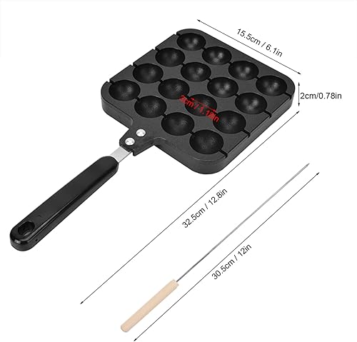 Takoyaki Plaque de cuisson anti-adhésive Takoyaki - Nail Gallerys