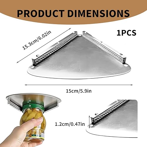 Ouvre-bocal pour personnes âgées, ouvre-bocal à vis, ouvre-bocal pour les mains faibles, couvercle en verre et décapsuleur, ouvre-boîte, ouvre-bocal à une main - Nail Gallerys