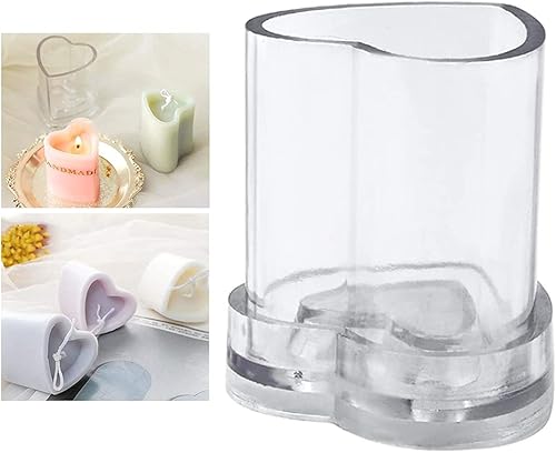 Moule À Bougie Parfumée, Moules De Bougie en Forme De Coeur Moule De Bougie De Bricolage Moules De Bougie De Bougie De Bougie De Bougie Fabrication De Bougies Parfumées - Nail Gallerys