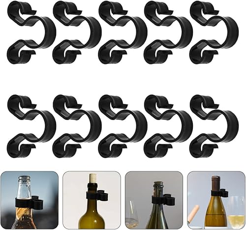 Zerodeko Pinces À Bouteilles Bougeoir pour 10 Pièces Clips de de Clips de Sécurité pour Bougie de de Vin à Double Support Clips de Sécurité pour Porte-Bougie de de Vin Scintillant de - Nail Gallerys