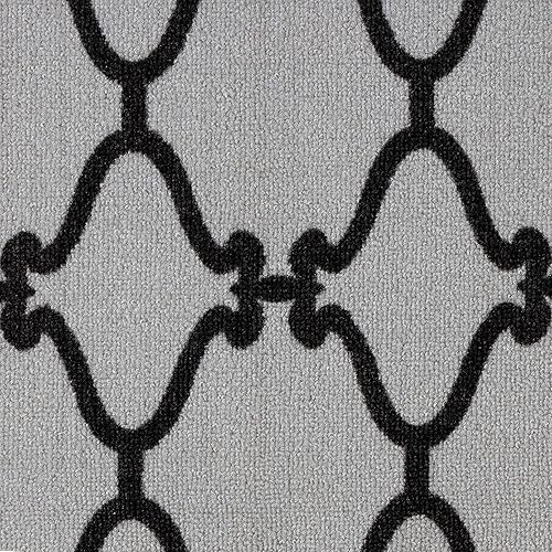 Floordirekt Drogheda Tapis de couloir - 80 x 300 cm - Pour cuisine, couloir et salon - Tapis à boucles fines - Antidérapant et antistatique - Tapis de couloir - Nail Gallerys
