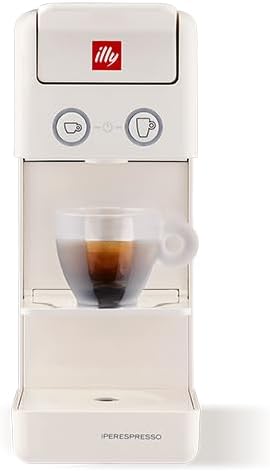 Illy Machine à café Y3.3 blanche compatible avec capsules Iperespresso pour café expresso et américain - Nail Gallerys