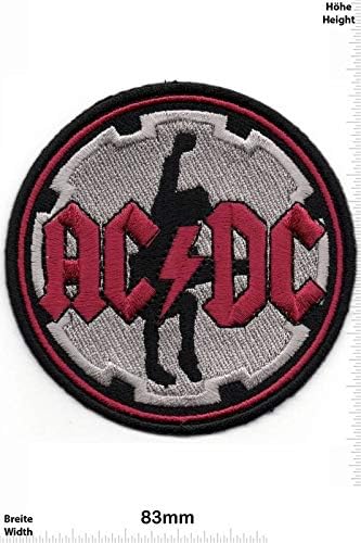 Ac Dc ACDC Angus Cog Gituar Hq Patch Écusson brodé thermocollant Accessoire Souvenir - Nail Gallerys