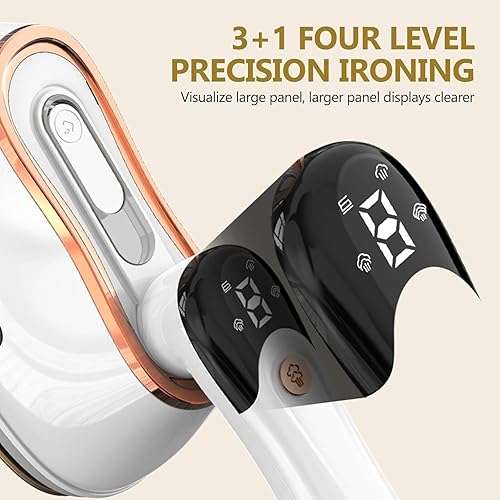 Défroisseur Vapeur, 1200W, 180ML fer à Vapeur Portable, fer à Vapeur de Voyage avec 4 Modes de Repassage, Mini Défroisseur de Tissu Défroisseur, pour la Maison, l’université, les Voyages - Nail Gallerys