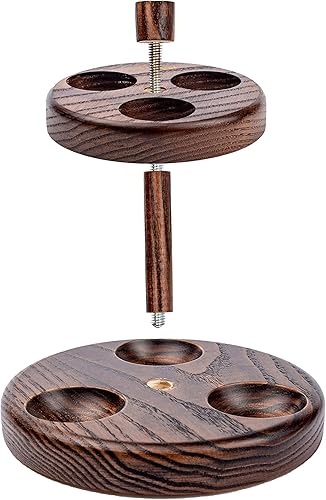 Dr Watson - Support en Bois pour Pipe à Tabac, Pour 3 Pipes à Tabac, Fait Main en Bois Massif - Nail Gallerys