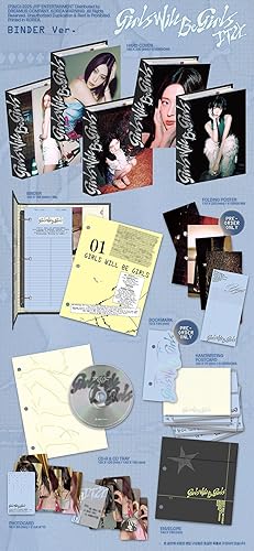 IT'ZY – Mini album [Girls Will Be Girls] (Binder Ver.) P.O.B + [Special Extra Photocard] (Chaeryeong) - Nail Gallerys