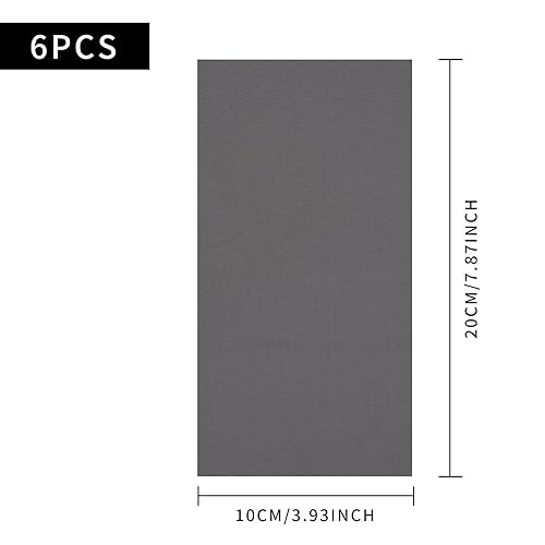 Lot de 8 Pièces Tissu Autocollant Reparation patchs,Clothing Textile Adhésif Réparation Légers Imperméables Patch Thermocollant Vetement,Pour Vêtements Veste Pantalon Chaussures Réparation-20x10cm(C) - Nail Gallerys