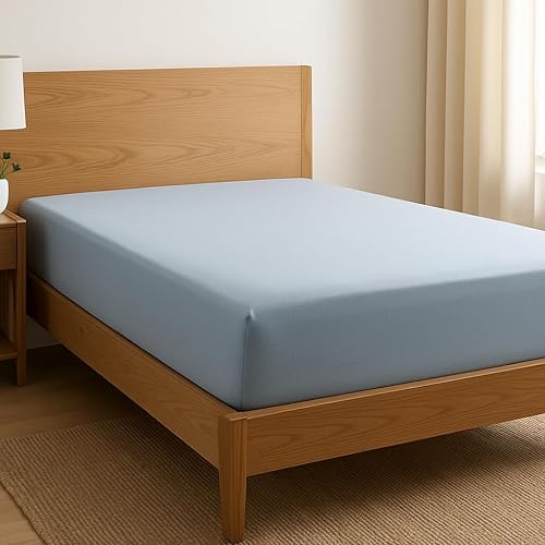 Lot de 3 Draps Housses 180x200cm Gris Beige Anthracite 100% Coton De Haute Qualité Bonnet 30 Cm - Nail Gallerys