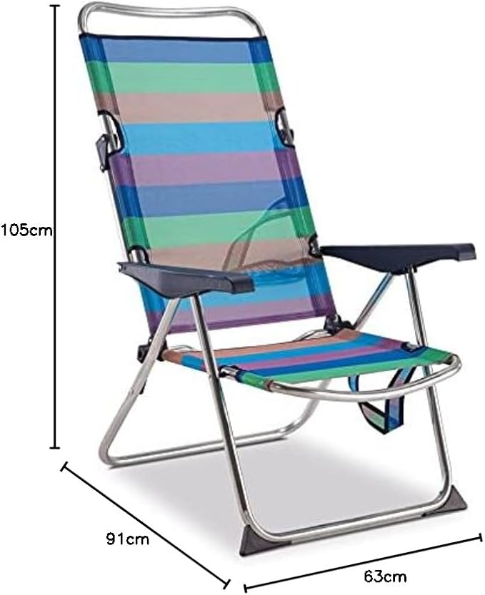 Eredu -993/TX, Couleur Rayures Multicolores, 122 x 63 x 54 cm (993/TX) - Nail Gallerys