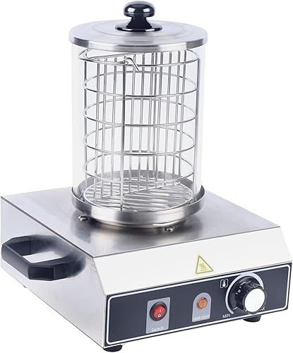 Wulimasun Machine a Hot Dog,350W Chauffe-Saucisse électrique Hot Dog Steamer Professionnel Chauffe Saucisse Contrôle Appareil a Hot Dogtempérature,Convient au Stockage Hot Dogs Argent - Nail Gallerys