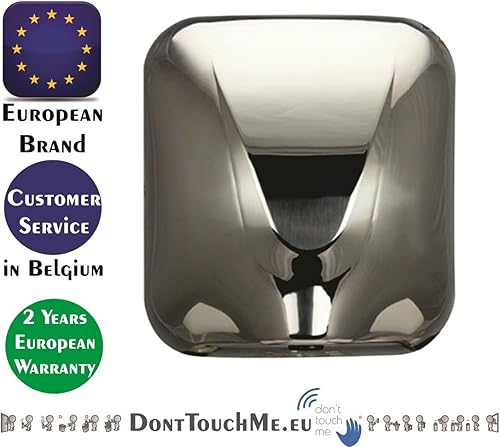 Sèche Mains Inox Professionnel Air Pulsé compact Séchage rapide 7 à 10 secondes. - Nail Gallerys