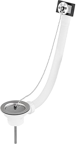 Bonde à bouchon pour évier avec trop plein Ø60 mm NOYON & THIEBAULT - Nail Gallerys