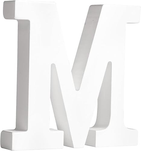 Rayher symbole &, en bois MDF p. décoration FSC 100%, 9,2x2x11cm blanc, 64566102 - Nail Gallerys