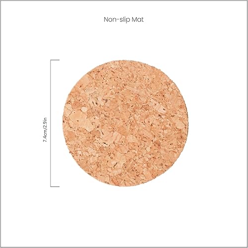 BOOWAN NICOLE Moule en silicone pour bougie chauffe-plat avec couvercle en verre coupe-vent, moule en silicone pour bougie chauffe-plat Jesmonite, béton, ciment fait à la main, décoration d'intérieur - Nail Gallerys