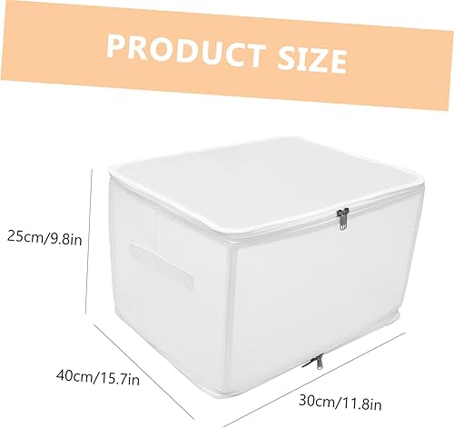 ULTECHNOVO Boîte de Rangement de Vêtements Pliable Organisateur Transparent de Rangement pour Costumes - Nail Gallerys