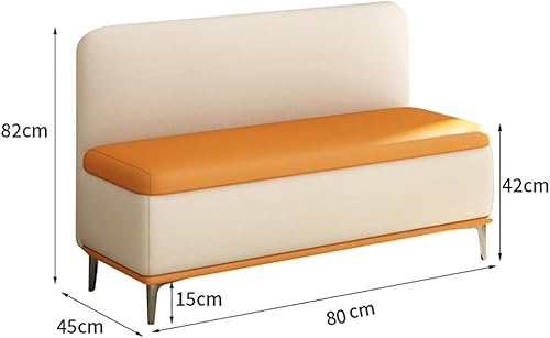 Troupmiye Banc avec Espace de Rangement, Banquette Cube, bancs en Simili Cuir - coffres - Nail Gallerys