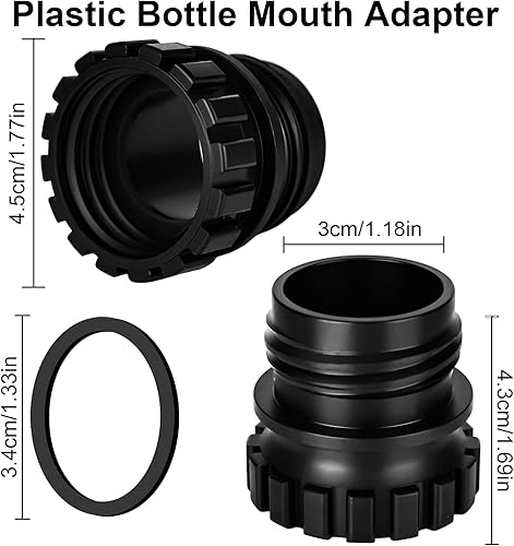 YYTECH Adaptateur de bouteille en verre Soda Stream Crystal 0,7 l Quick Connect Soda pour bouteille en verre Sodas Team Maker - Nail Gallerys