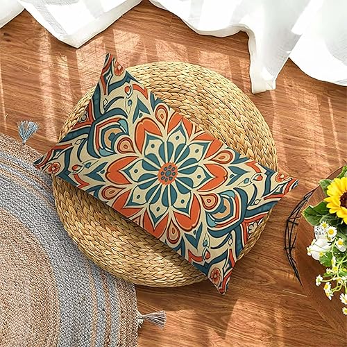 Coussin Exterieur Impermeable BohêMe Lot de 2 Housse Coussin Canape Couleur 30x50 cm Lin Couture Double Renforcée Taie Oreiller de Canapé pour Ferme Maison Decoratif Salon Jardin Cadeau Femme BY2 P-G - Nail Gallerys