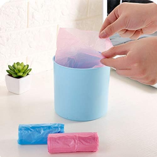 AMOYER 5PC Color Mix Sac Poubelle de Couleur de Haute qualité ordures Bureau Corbeille en Plastique Mini Bin Porte de Stockage Poubelle de Cuisine Sacs - Nail Gallerys