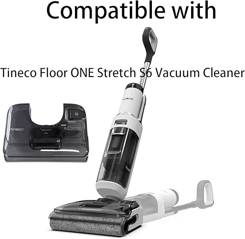 Curlingooㅤㅤ Pièces de réservoir d'eau propre compatibles avec l'aspirateur Tineco Floor ONE Stretch S6, aspirateur humide et sec sans fil, accessoires de rechange pour réservoir d'eau propre. - Nail Gallerys