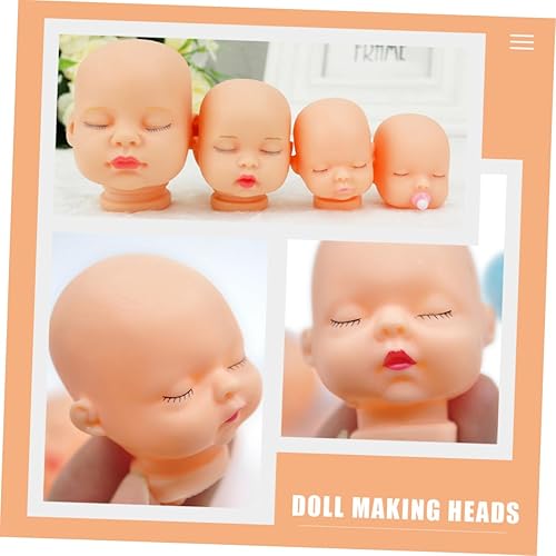 EXCEART Fabrication Artisanale De Poupées 20 Pièces Petites Poupées en Vinyle Fournitures Faites À La Main pour Projets pour Garçons Et Filles - Nail Gallerys